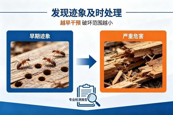 白蚁防治中心科普：家庭白蚁自查方法 识别白蚁迹象